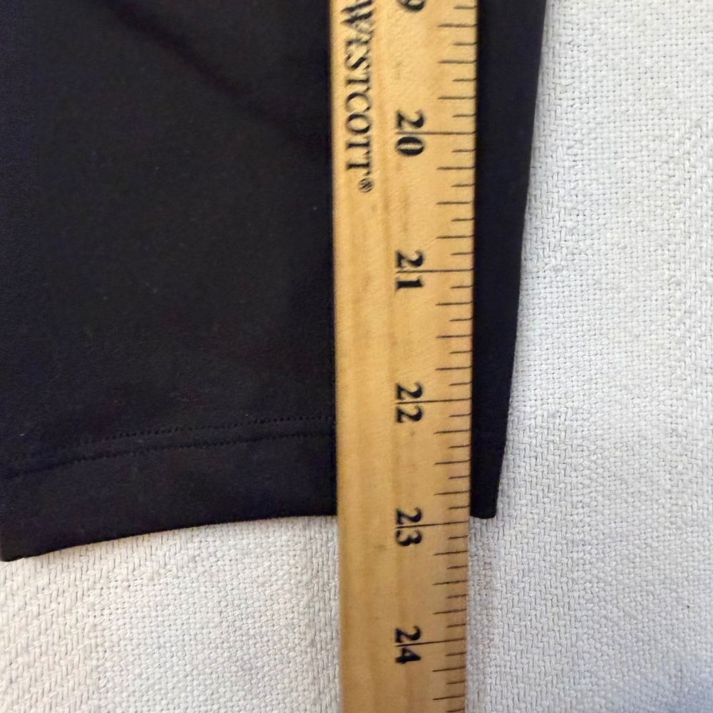Felina Womens High Waisted Black Athletic Leggings C6355 Size Large - Picture 4 of 8